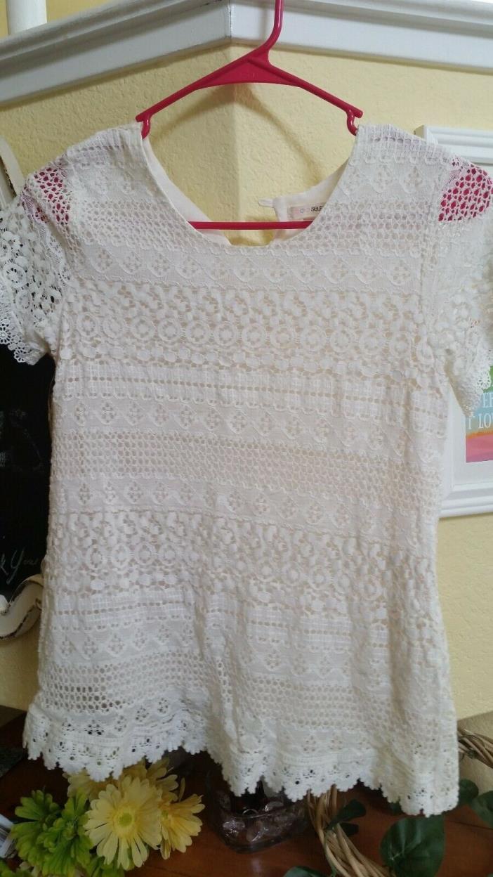 Girls Lacey Top
