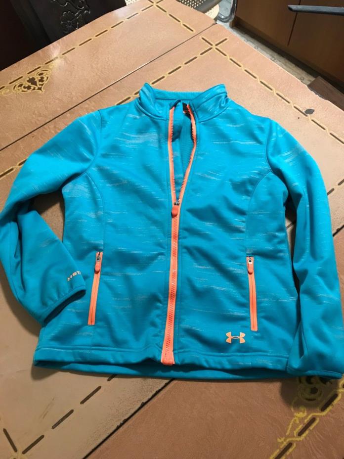 under armour wind stopper Girls youth XL  Blue
