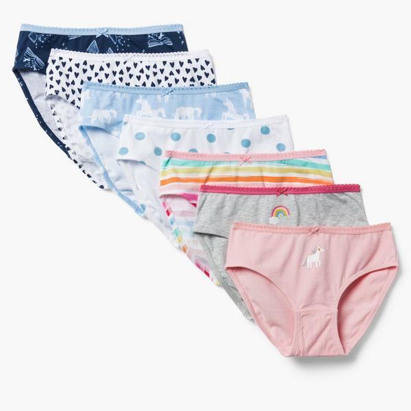 NWT Gymboree Girls Panties Underwear 7pairs 5/6