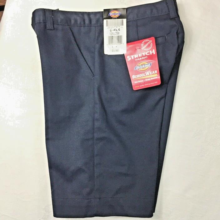 DICKIES~Girls School uniform Bermuda shorts Size 12 Reg new with tags Pockets