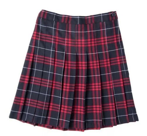 Chaps Approved Schoolwear Girls Size 5 Plaid Skirt NWT