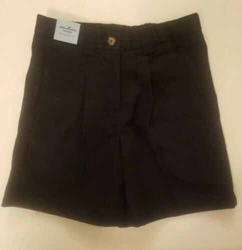 NWT IZOD GIRLS UNIFORM SHORTS SIZE 7 NAVY