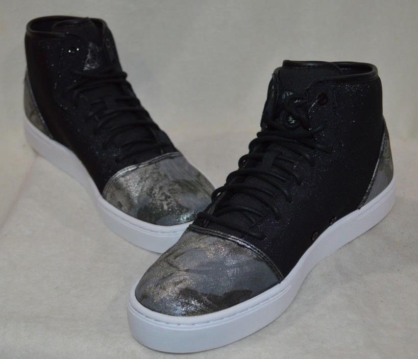 Jordan Jasmine Prem GG Black/White/Silver Girl's Sneakers - Size 7.5Y NWB