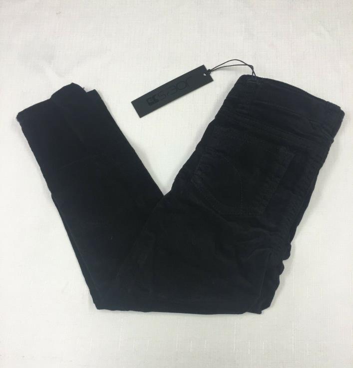 Joe's Jeans Kids Ultra Slim Fit Jegging Pants Black Faux Velvet Soft SIZE 3