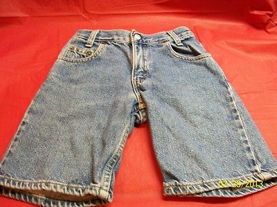 Levis 550 Jeans Childrens Child Jean Shorts Size 7x Good Condition