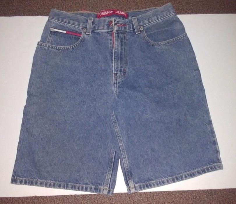 Tommy Jeans ~ Blue Denim Jean Shorts ~ Size 16