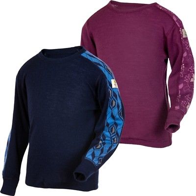 Janus Kids' Round Neck Wool Shirt