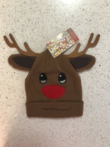 Rudolph The Red nosed Reindeer Holiday Hat NWT $22 see pics