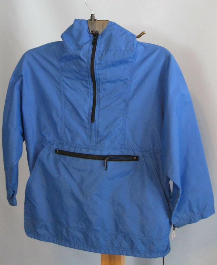 Kids/Toddler L.L. Bean BLUE  Rain Jacket Coat Windbreaker size SM