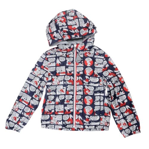 Moncler Kids's NEW_URVILLE_IMP Hooded Windbreaker Jacket Moncler 6A US 6 Years