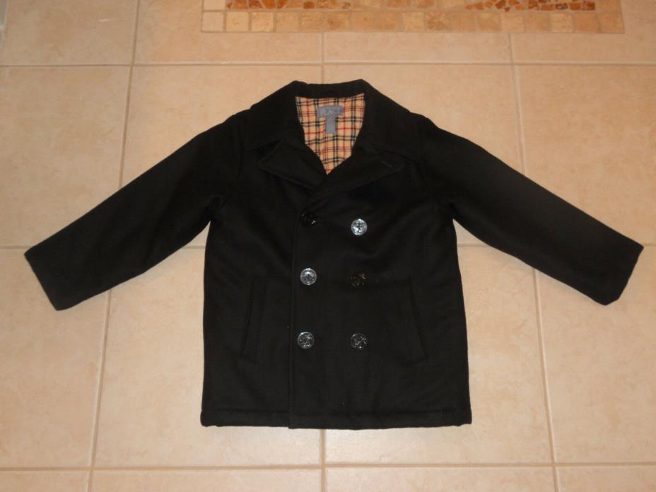Childrens Place Wool Pea Coat Size L (10-12)