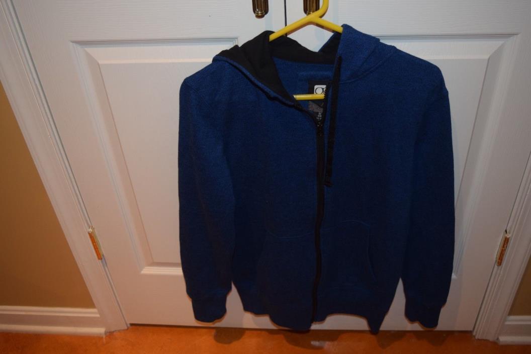 OP Hoodie Sweatshirt Children's Small 34-36 Blue Zippered