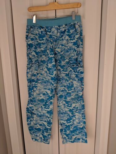 Kid's Youth L.L. Bean Camouflage Pants Blue Size 16