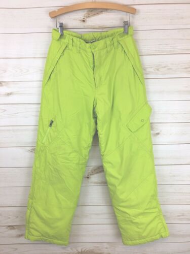 L.L. Bean Youth Neon Yellow/Green Thinsulate Snowboard/Ski Pants. Size 12