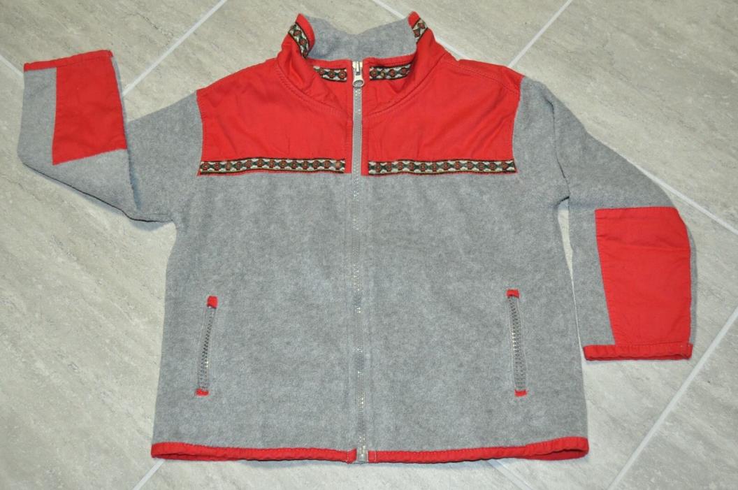 Youth Fleece Size 4, Red, Zip, Rabbit Skins Brand