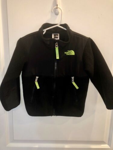 Youth Black North Face Jacket Coat 3T  Sweater Great Condition Polartec