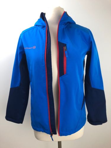 Kids Free Country Softshell Jacket Coat Red and Blue Size Medium (10/12) EUC