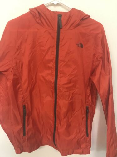 The North Face Hyvent Waterproof Youth Boys Girls Rain Jacket Coat XL 18/20 Red