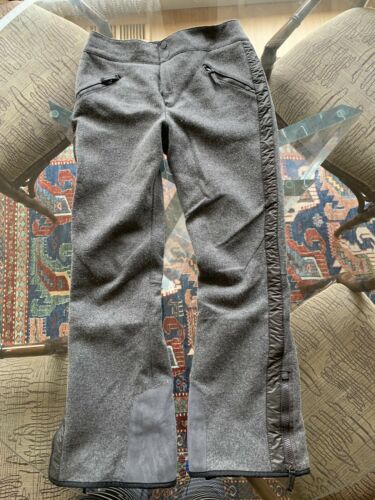 Frauenschuh Grey Christie Flannel Ski Pant Size 4
