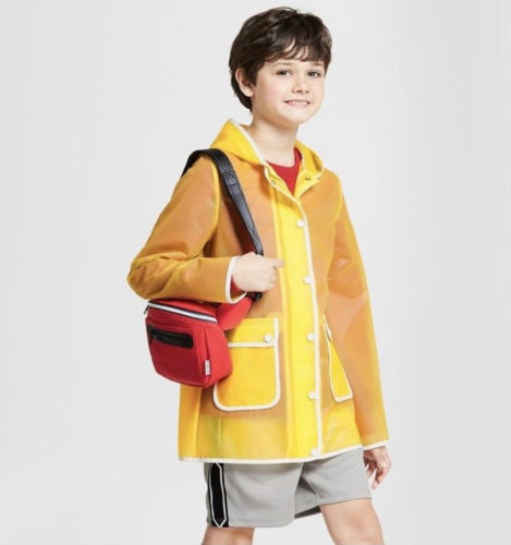 New-Hunter-for-Target-Kids Rain-Coat-Jacket-Yellow-Large-Outerwear-SEALED #P