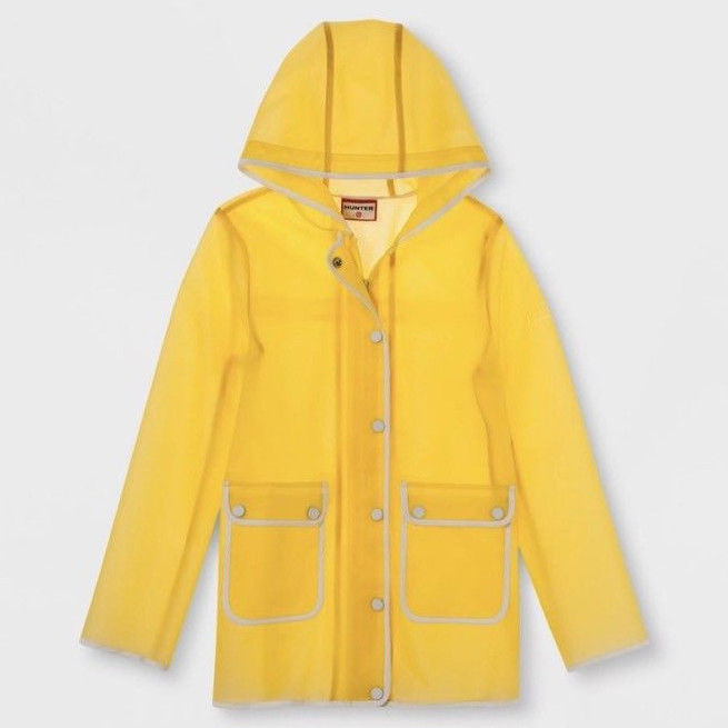 New Hunter for Target Kids' Rain Coat Jacket Yellow Large SEALED Outerwear  #P