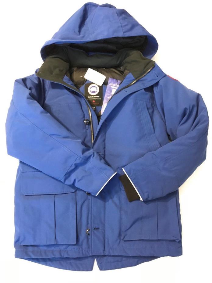 Canada Goose Boy's Youth Hooded Down-Filled Jacket_Blue_XL(18-20)