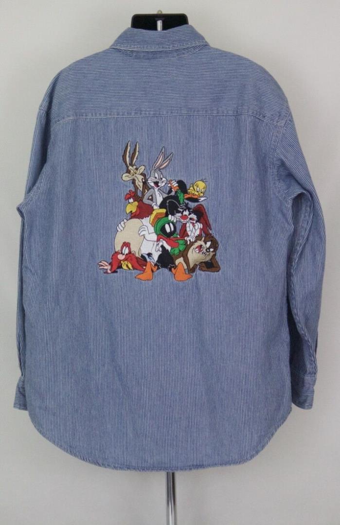 Boys Girls Looney Tunes Warner Bros. Studio Store Shirt Size Kids M Medium
