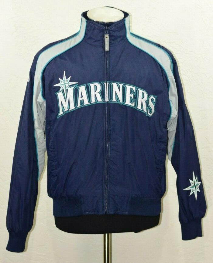 Seattle Mariners Jacket Diamond Collection Coat On Field Majestic Youth Large