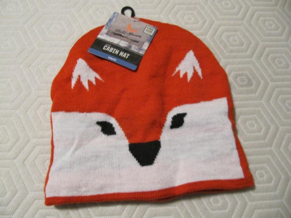 New Field Stream Cozy Cabin Hat winter stocking cap beanie YOUTH one size $19.99