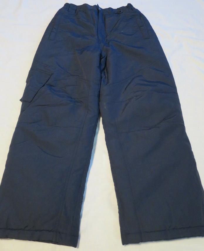 athletech Black Insulated Snow Pants Youth Boy/Girl Size L  Large 10/12