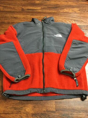 THE NORTH FACE Youth/Juniors Red Full Zip Jacket Size M Approach Fleece Coat