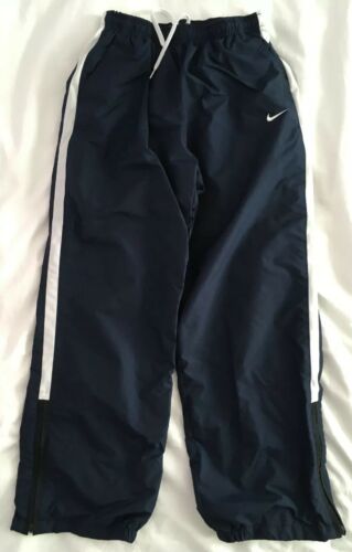 Youth Nike Navy Blue Lined Wind Pants Sz L (14 - 16)
