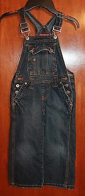 FADED GLORY Kids' Size 5 DENIM OVERALLS - Excellent Condition