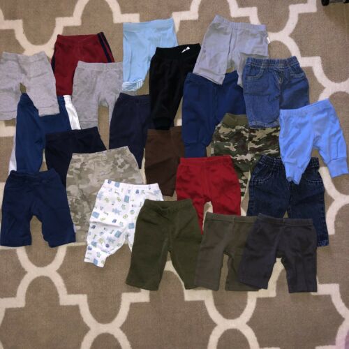 Baby Infant Unisex Pants Newborn Lot Of 22 Carters Koala Baby