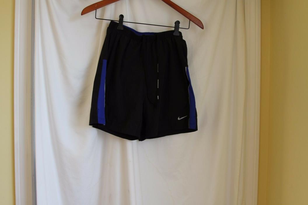 Nike dri fit youth small running shorts black