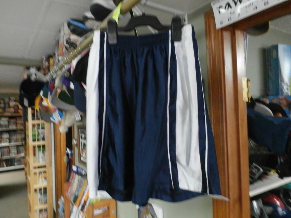 Kid's A4 Athletic Shorts Blue Size Medium #21086