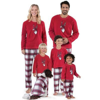 Christmas Family Matching Deer Pyjamas Set Xmas Family Matching Pajamas Set New
