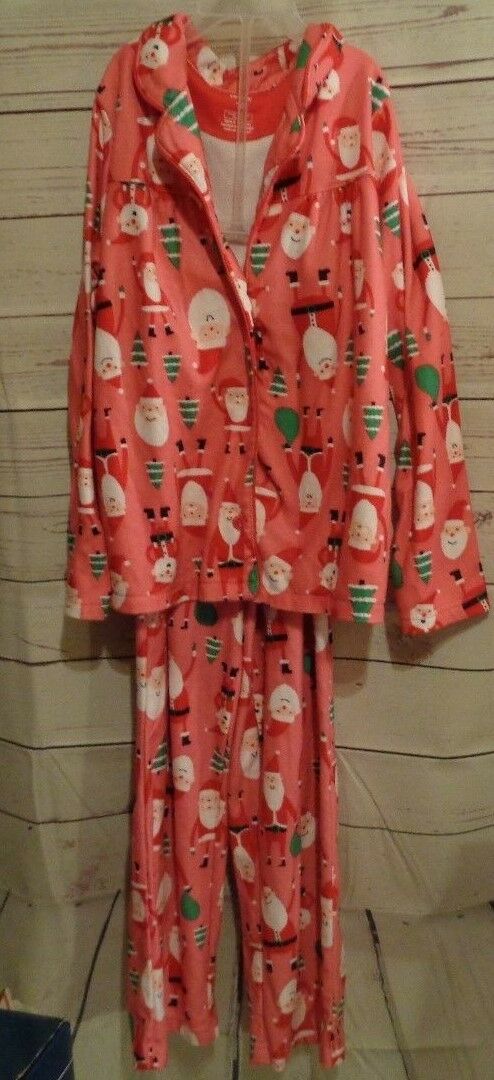 CARTER'S Children's Christmas Santa Pajamas Long Sleeve Size 10 Unisex NEW