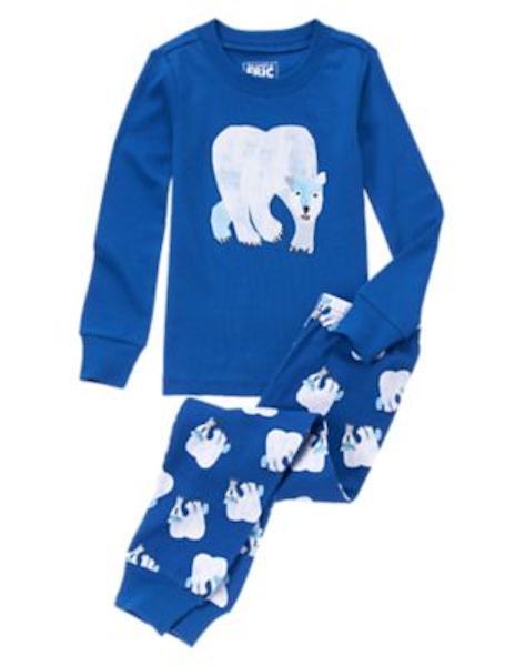 NWT Gymboree Eric Carle Polar Bear Pajama Set 2pc 6-12,18-24,2T,4,5