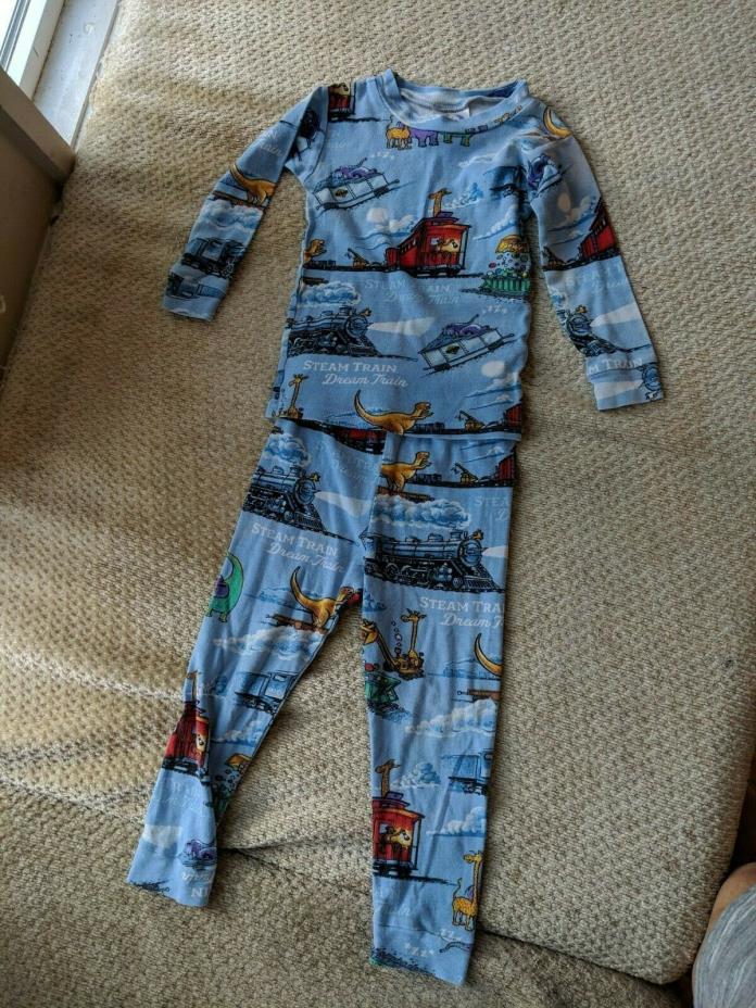 Children's Steam Train, Dream Train - Two-Piece Kid's Pajamas Boys Size 3T