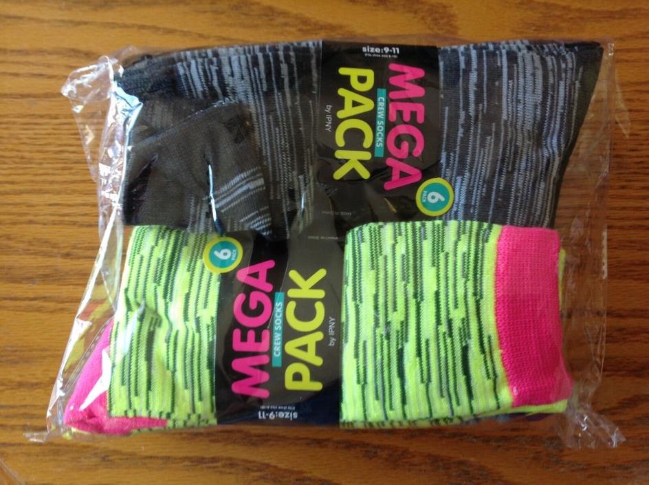 IPNY Mega Crew Socks Pack (Girls)