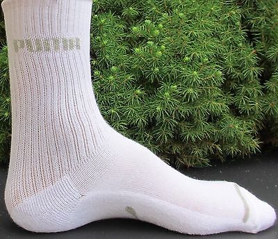 PUMA SOCKs Youth Boy DRY COOL Sport Running Fitness Athletic Active White GREY