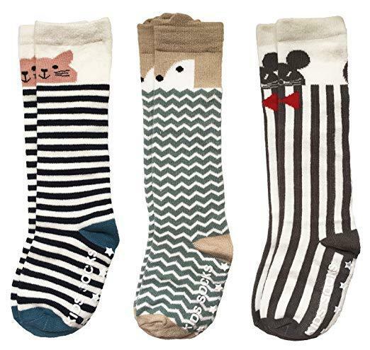 Pro1rise Unisex Baby Knee High Socks Stockings Cartoon Animal Non Slip Tube Long