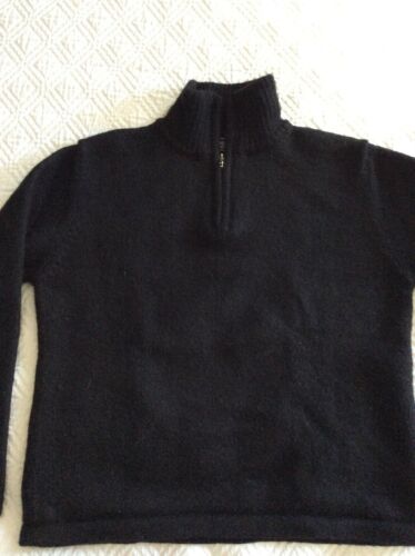 Millma’s Kids 100% Baby Alpaca 1/4 Zip Sweater 8-10 SOFT!