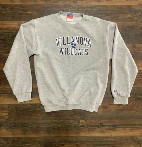 Vintage Champion Pullover Sweater Villanova Wildcats 90’s USA Size Kids Large