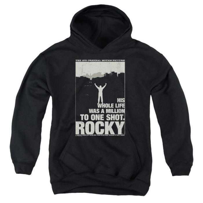 ROCKY SILHOUETTE Kids Hoodie Sweatshirt SM-XL BOYS GIRLS SZ 6-20