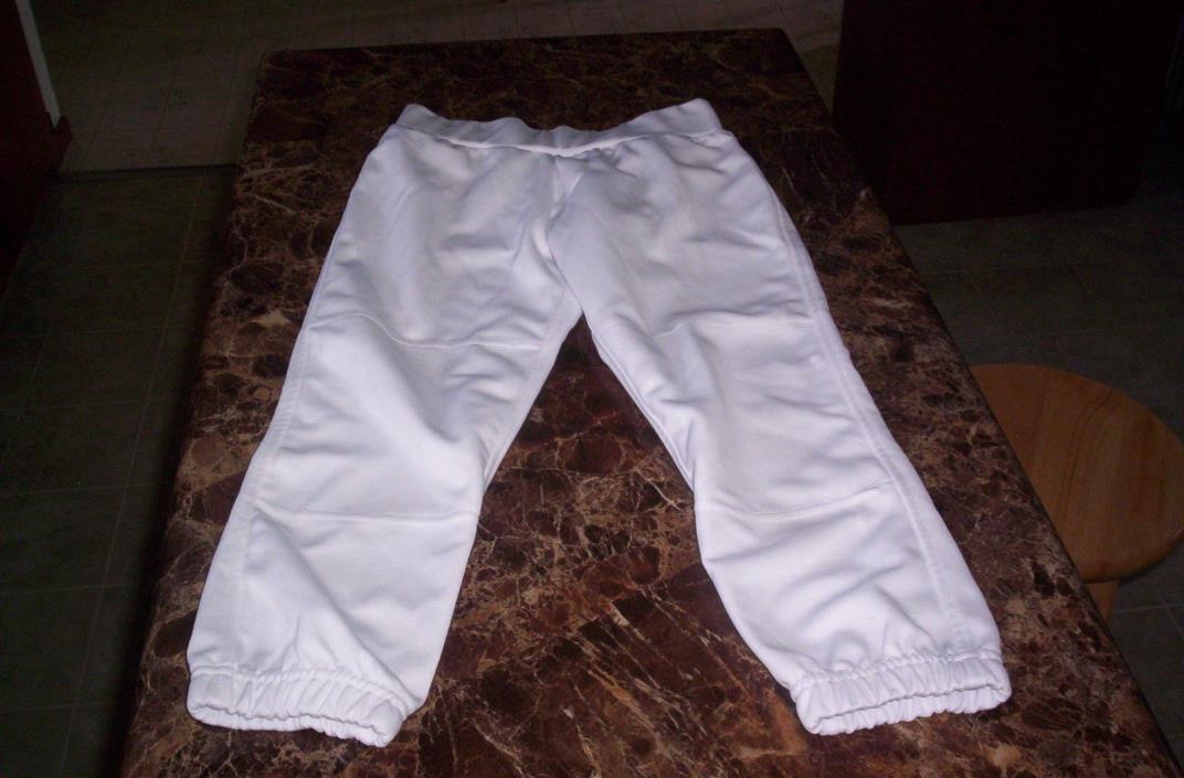 White Baseball Pants YM