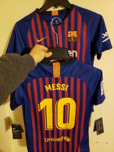 Nike barcelona messi jersey Youth Size