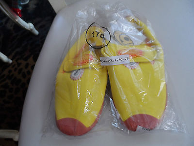 Toddler yellow and pink water shoes size 11 (US), by Quacky sense