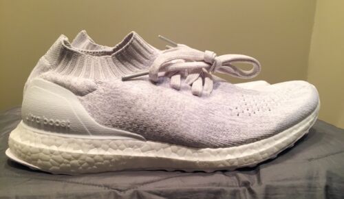 NEW ADIDAS UltraBoost Uncaged White Running Shoes Youth 7 Women's 8.5 BY2079